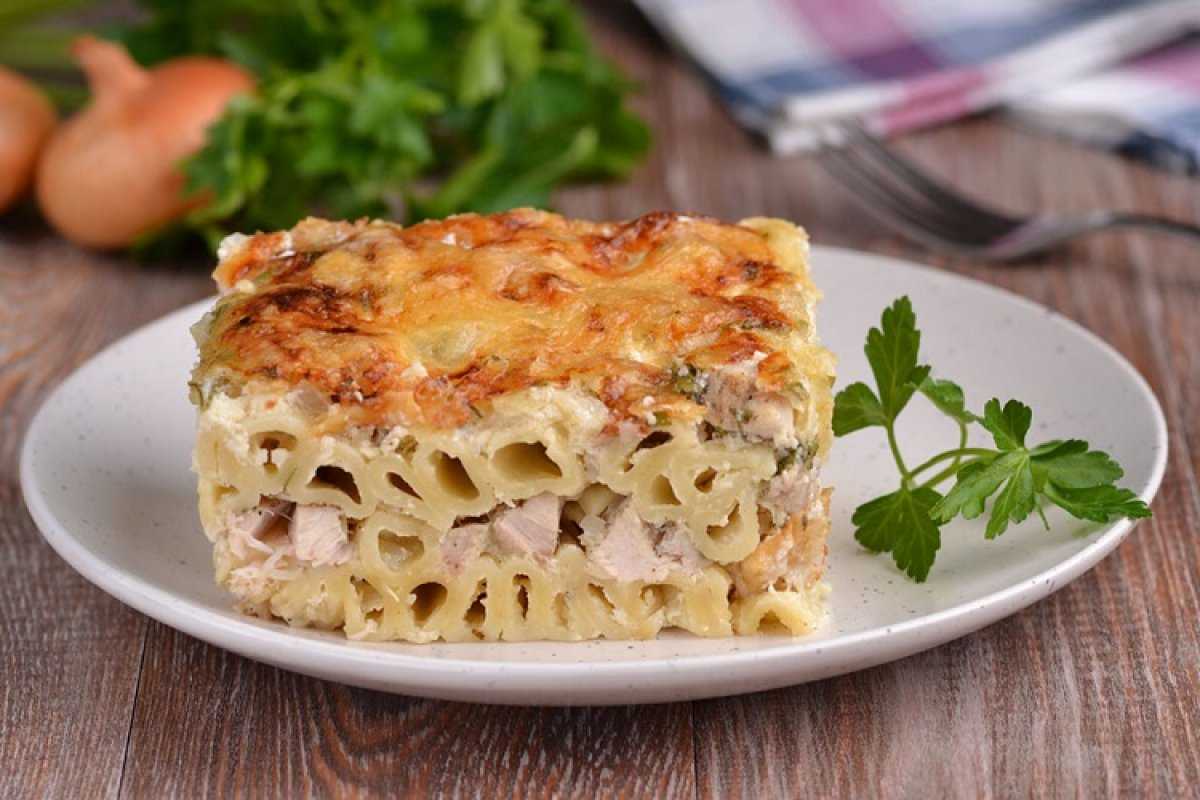Запеченные макароны с ветчиной рецепт с фото пошагово - 1000.menu