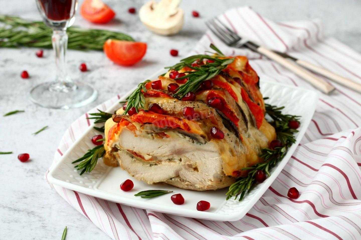 15 рецептов сочной индейки с овощами в духовке