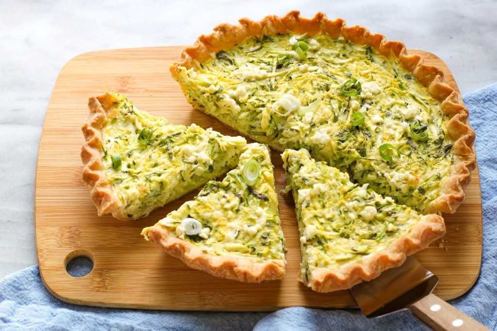 Пирог из кабачков в духовке - пошаговые рецепты