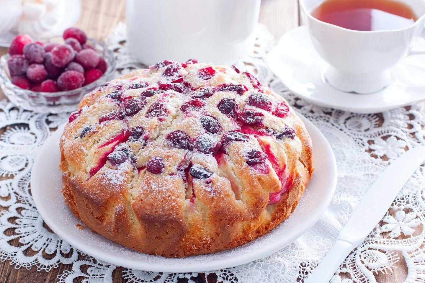 Манник с замороженными ягодами рецепт