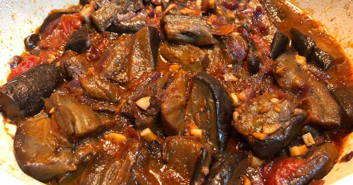 Тушеные баклажаны – 8 быстрых и вкусных рецептов