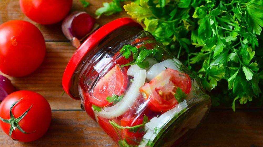 Маринованные помидоры на зиму - очень вкусные и сладкие