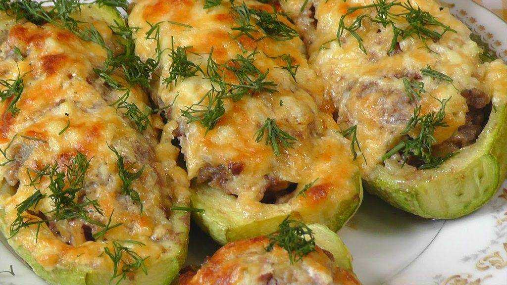 20 рецептов очень вкусных кабачков с фаршем