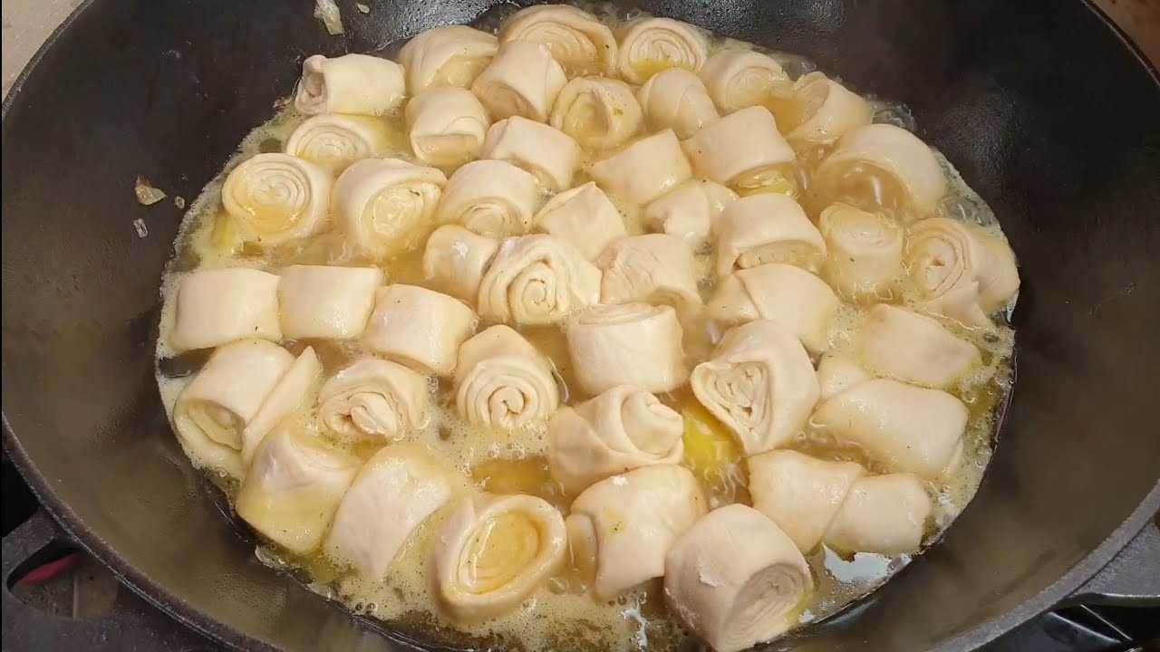Штрудли с мясом и картофелем по-немецки: рецепт с капустой