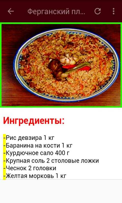 Плов с индейкой – 8 рецептов