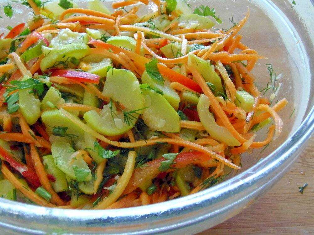 Кабачки по-корейски на зиму: 7 самых вкусных и быстрых рецептов