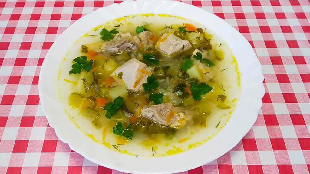 Как приготовить рассольник с рисом пошаговый рецепт с фото