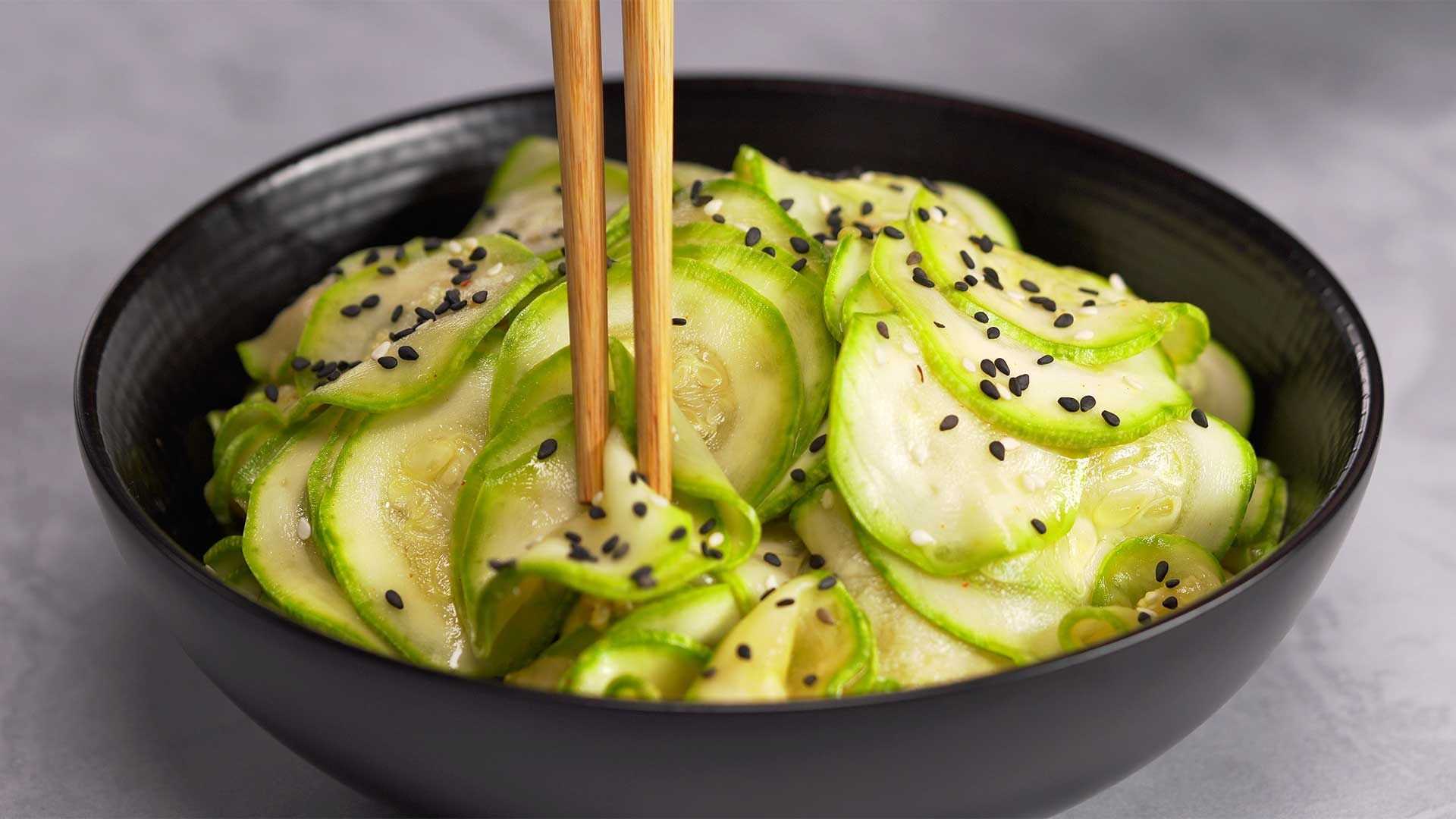 Маринованные кабачки быстрого приготовления