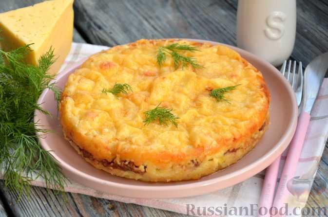 Картофельная запеканка с говяжьей тушенкой - о блинах