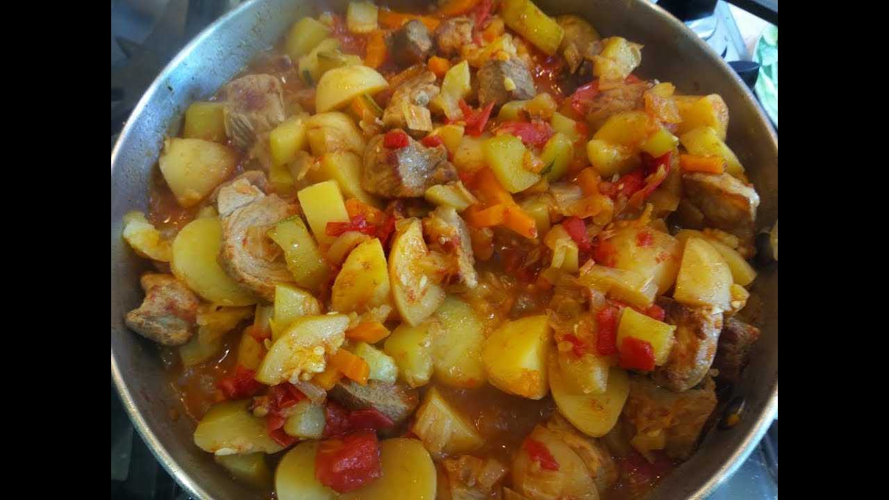 Овощное рагу с курицей в мультиварке: рецепт | меню недели
