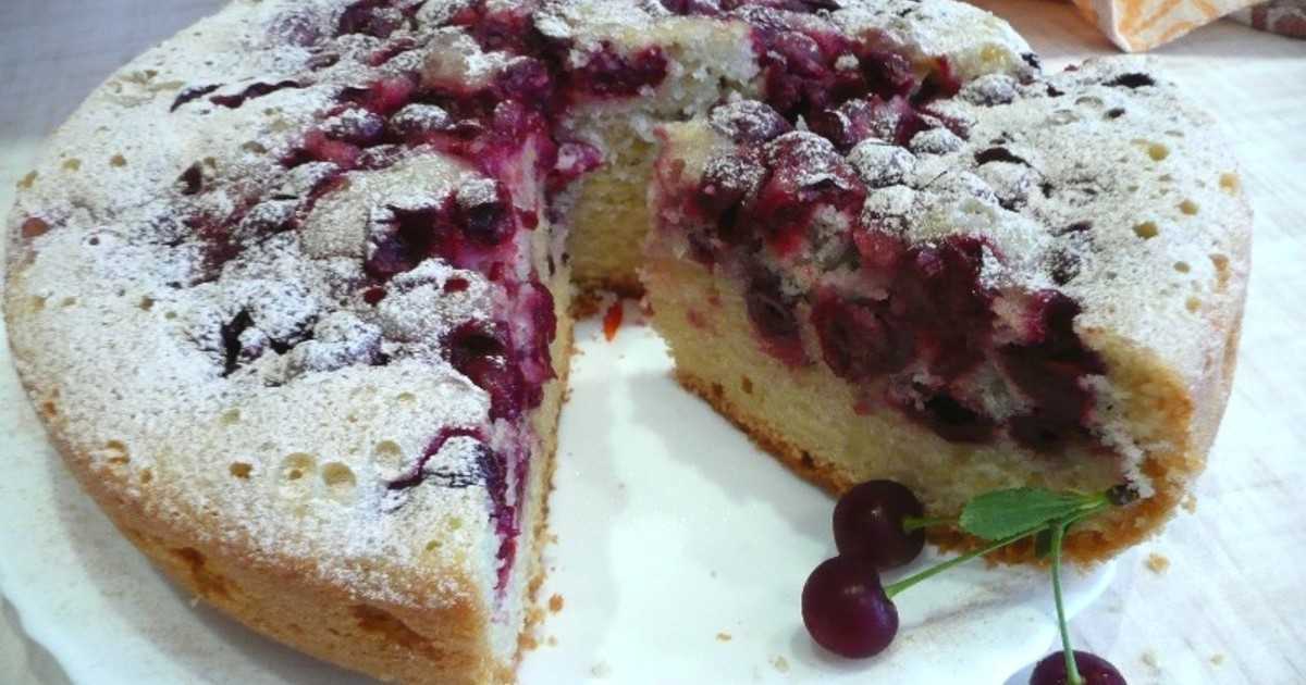 Пирог с вишней в мультиварке, рецепты и фото на сайте все о десертах