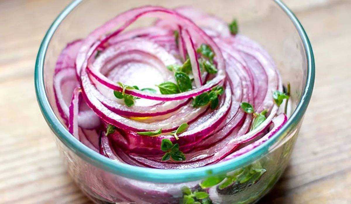 Лук маринованный в уксусе – быстрые рецепты за 5 минут. как замариновать лук в уксусе быстро и вкусно?