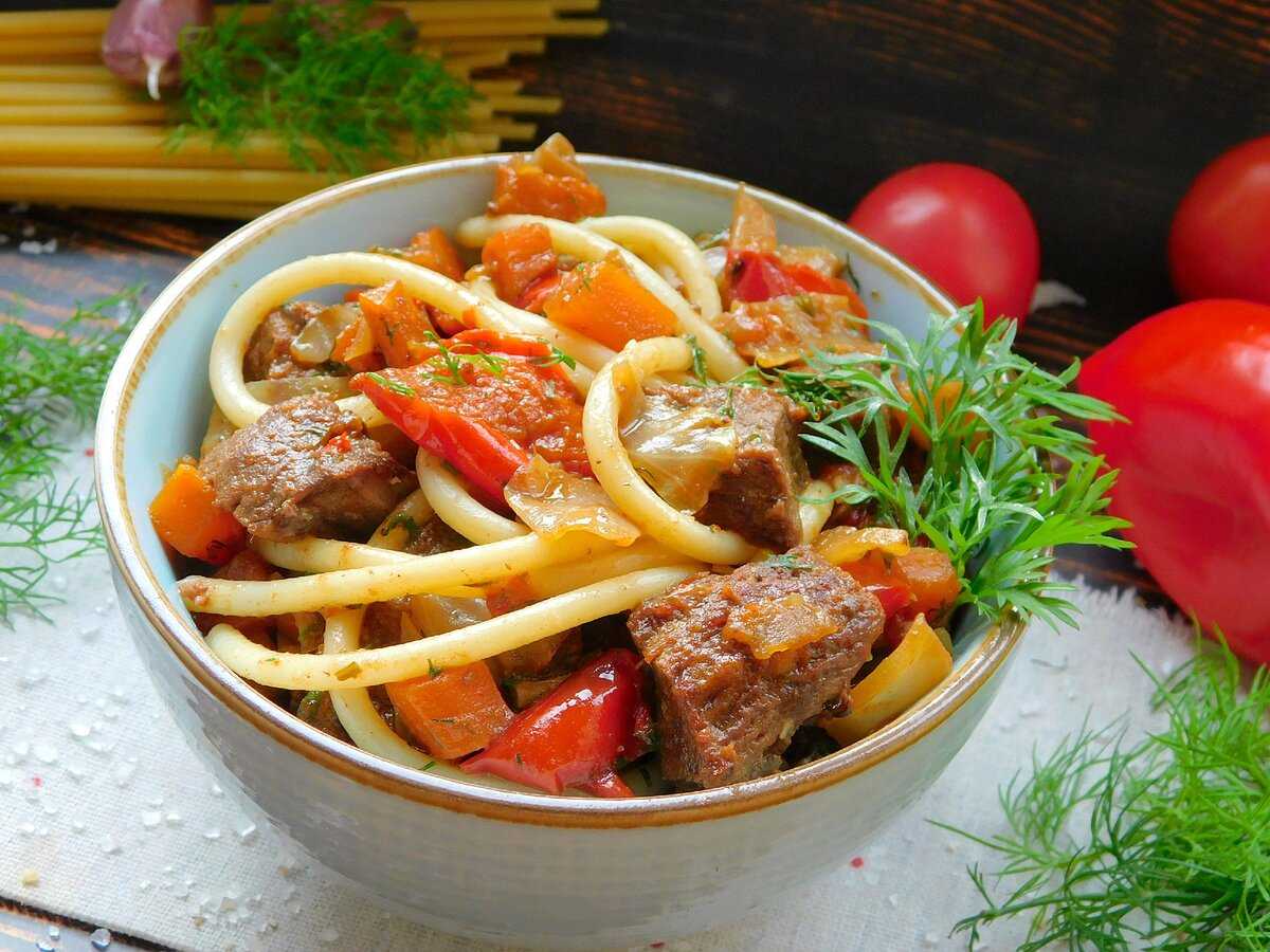 Лагман в мультиварке - вкусный рецепт с пошаговым фото