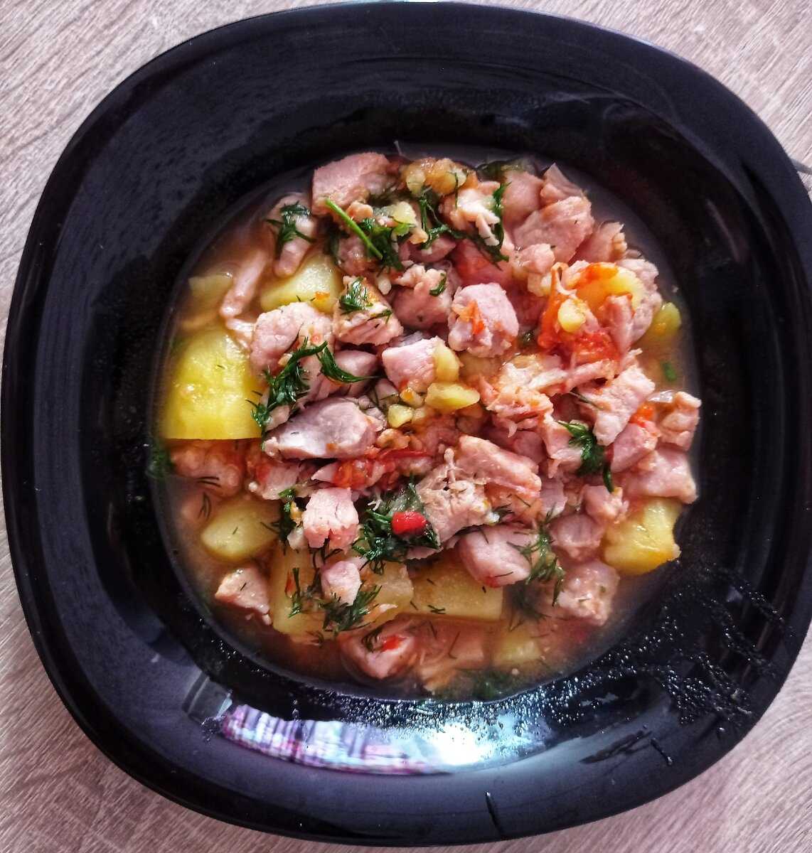 Шурпа из свинины в домашних условиях