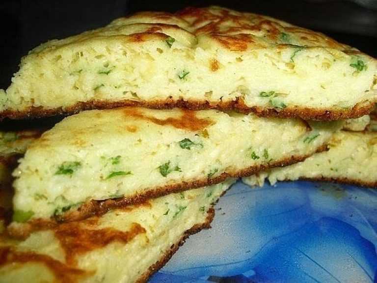 Сырные лепешки на кефире на сковороде, вкусный и быстрый рецепт