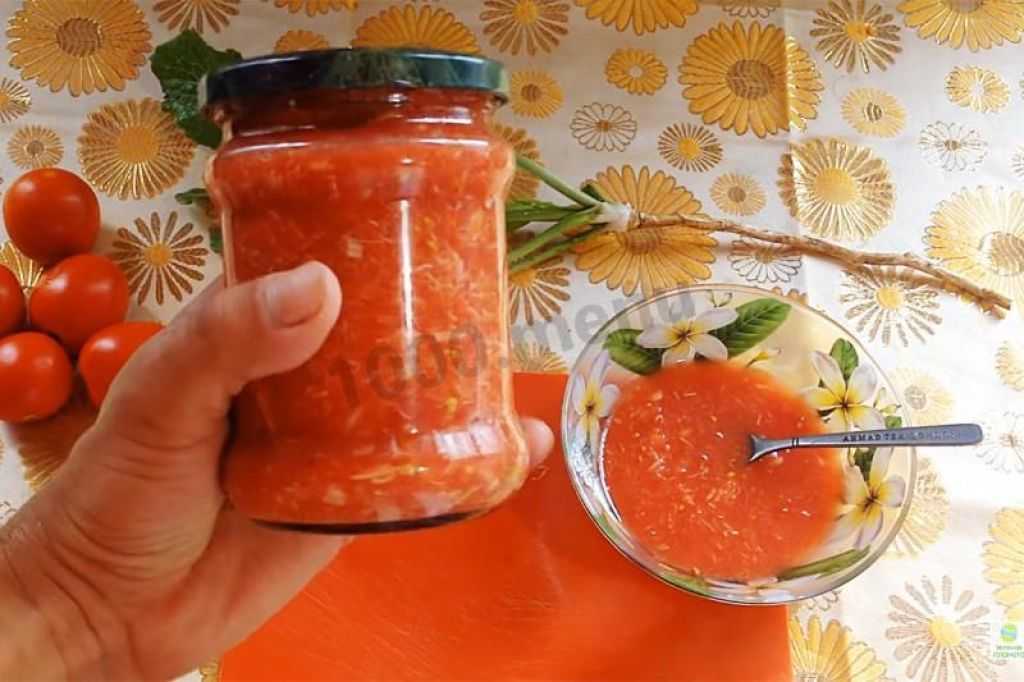 Хреновина из помидор и хрена с чесноком — рецепты, чтоб не закисла