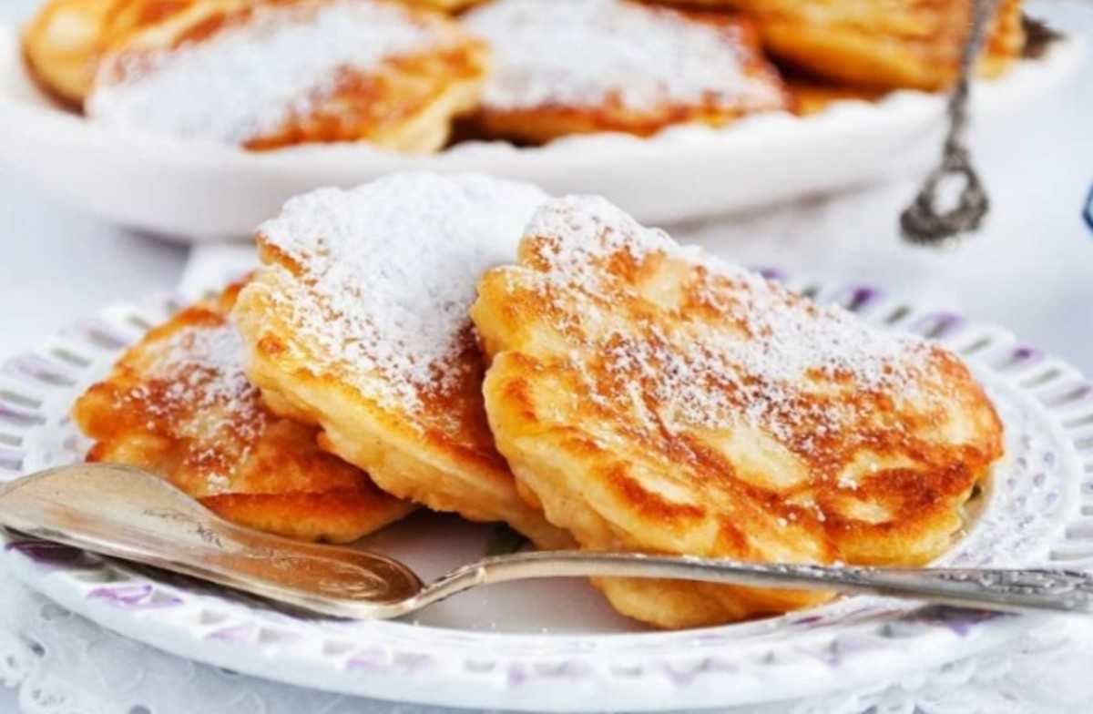Творожно - яблочные оладьи. рецепт с пошаговыми фото
