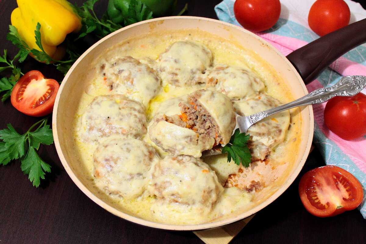 Очень вкусные и нежные тефтели из фарша с рисом