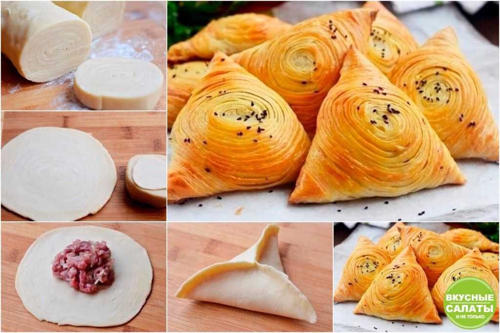 Самса узбекская в духовке (с мясом) – рецепт приготовления в домашних условиях (из слоёного теста)