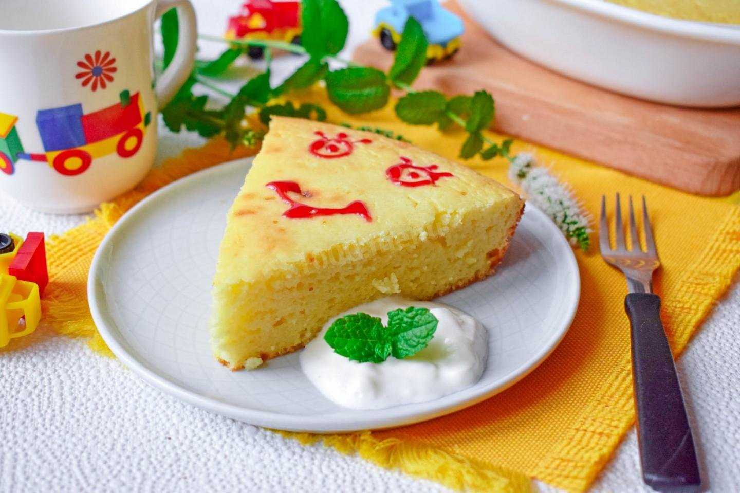 Творожная запеканка для детей - 9 пошаговых фото в рецепте
