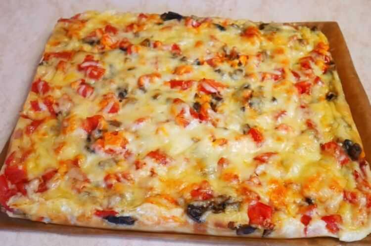 Как приготовить пиццу на сковороде. пицца на сковороде быстро и вкусно.