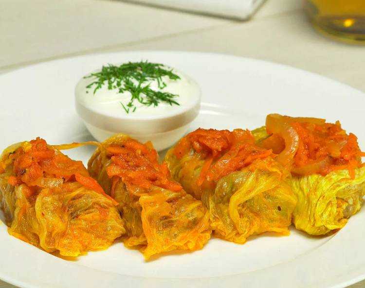 Миниатюрные голубцы из пекинской капусты: лучшие рецепты с фото