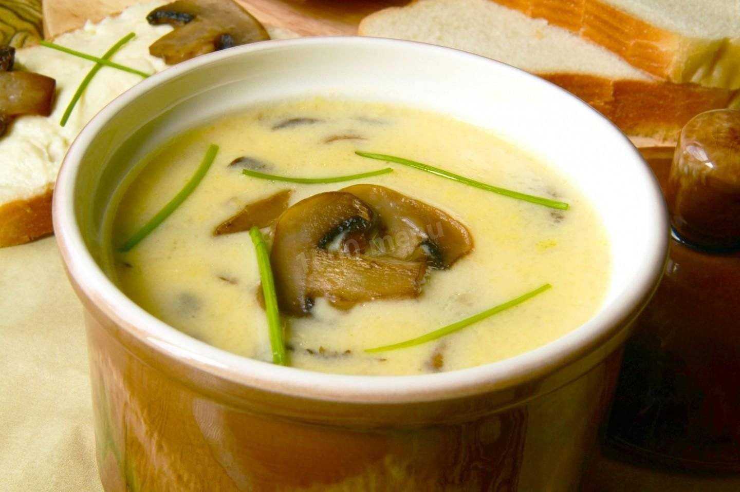 Готовим суп из шампиньонов с картофелем