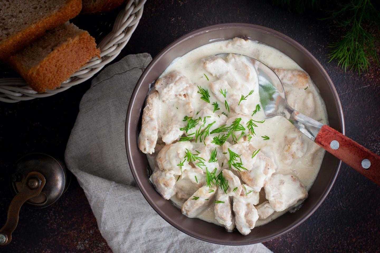 Бефстроганов из свинины - 15 быстрых и вкусных рецептов