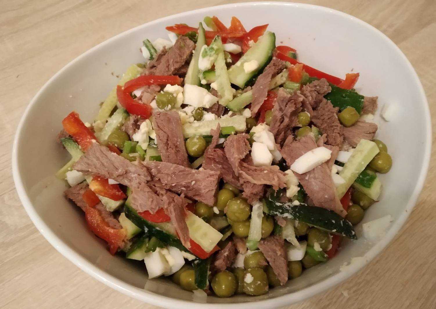 Мужские салаты с говядиной - самые простые и вкусные рецепты
