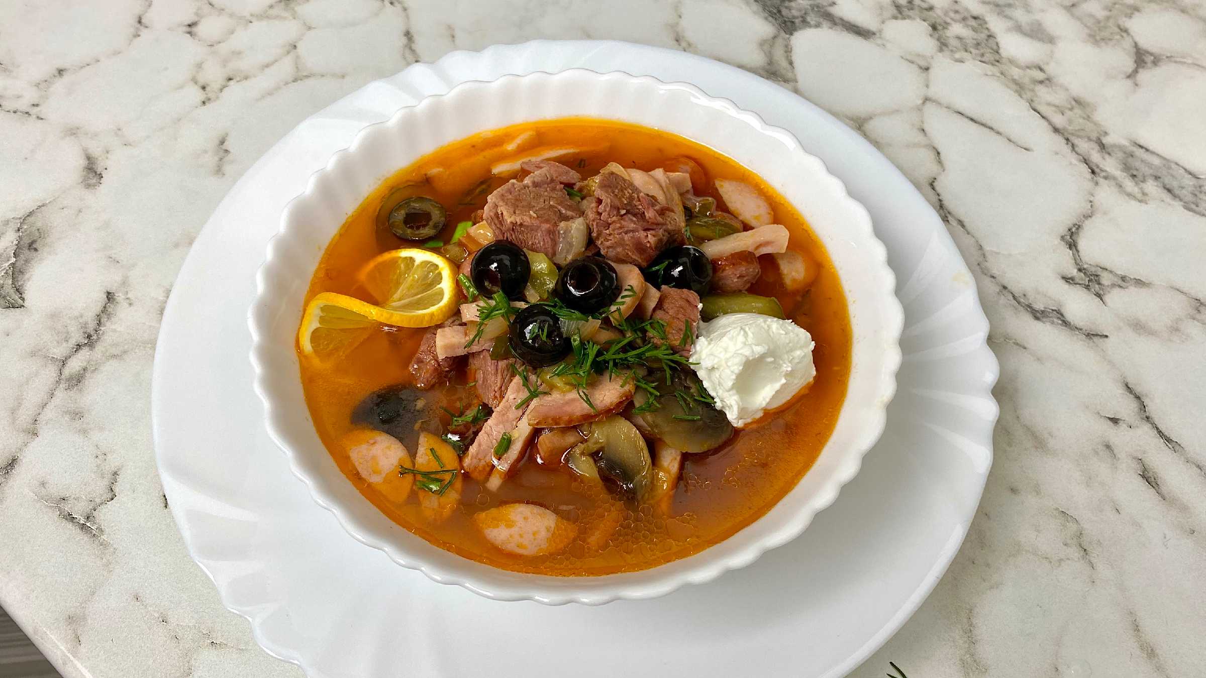 Солянка сборная мясная — классические рецепты очень вкусной солянки