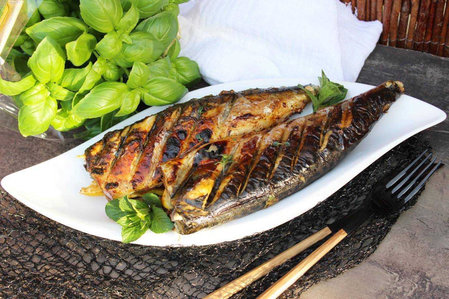 Скумбрия в фольге на мангале – самые вкусные рецепты отменного блюда для пикника