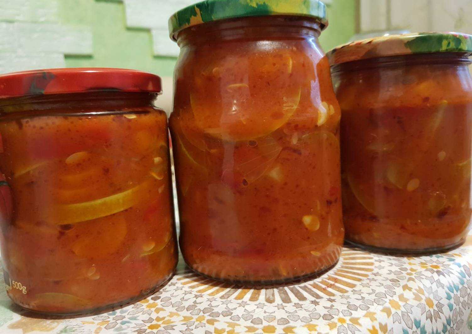Салат из кабачков на зиму пальчики оближешь пошаговый рецепт