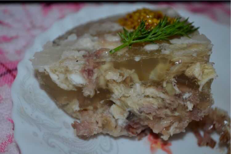 Холодец из шеи индейки: рецепт с пошаговыми фото