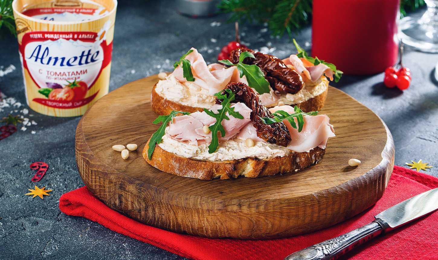Канапе с вялеными помидорами рецепт приготовления с фото - вкусная еда