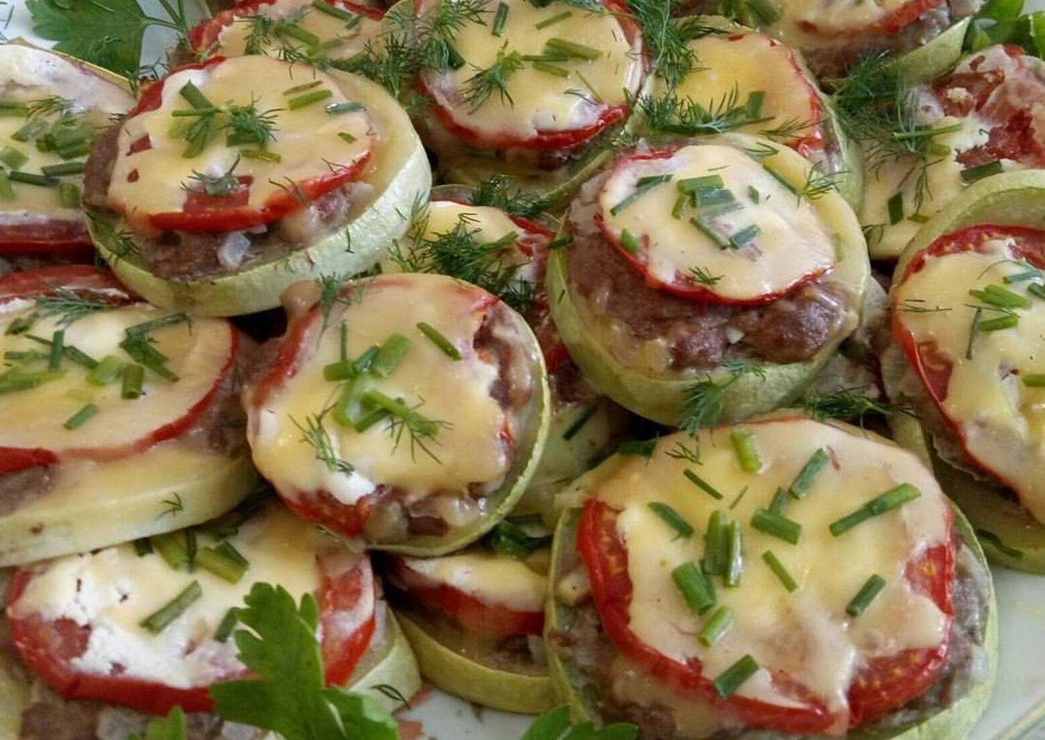 Кабачки запеченные в духовке — 9 быстрых и вкусных рецептов