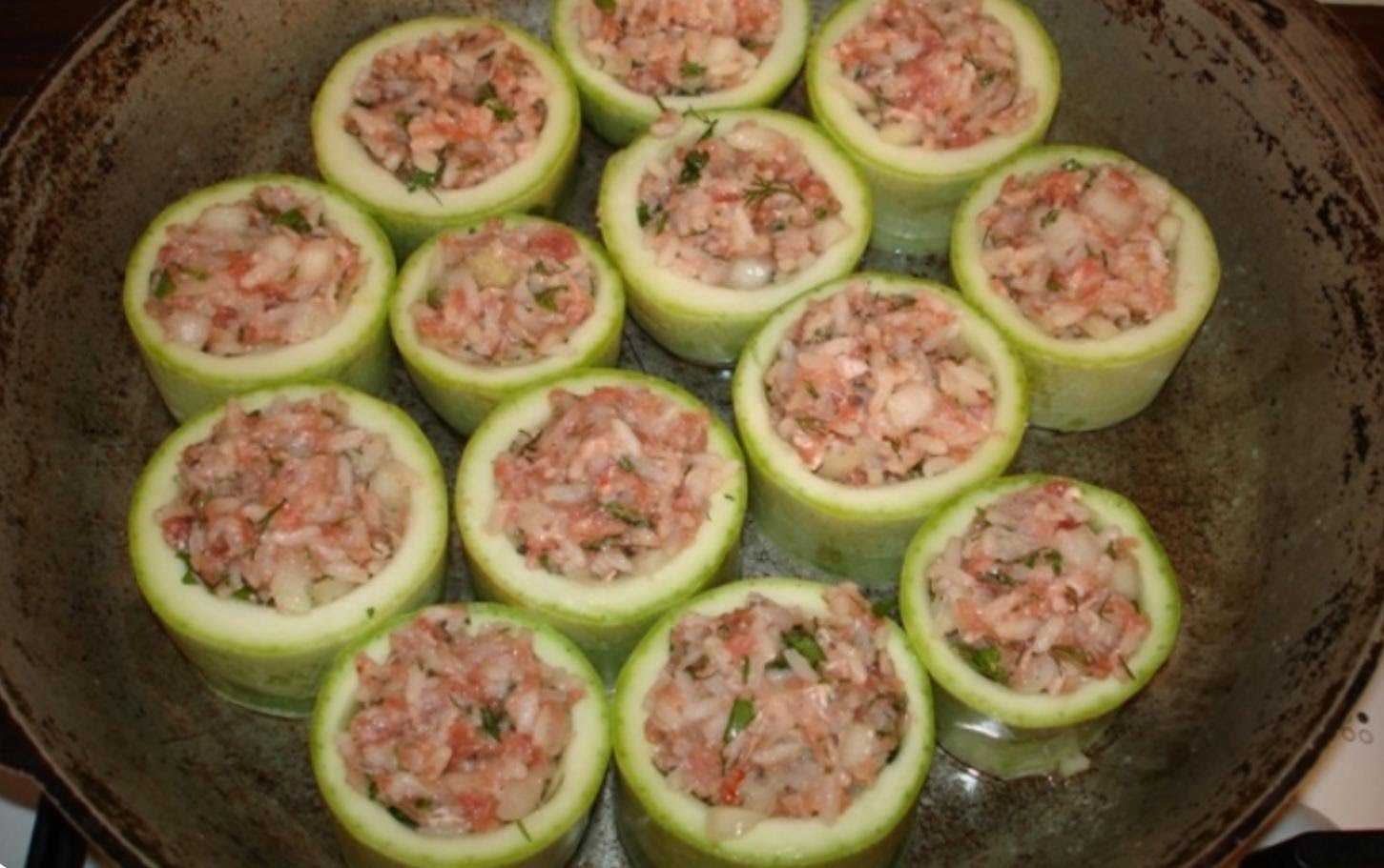 Гнезда рецепт с кабачками