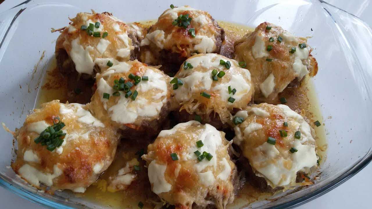 Стожки из фарша под шубой в духовке, пошаговый рецепт с фото