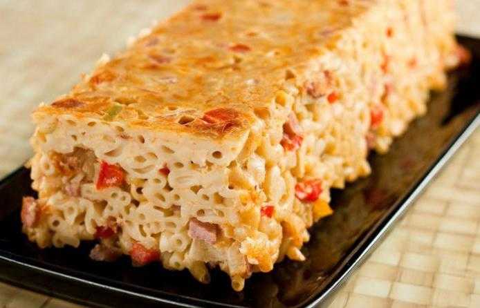 Лапшевник с отварным мясом рецепт. лапшевник с мясной начинкой