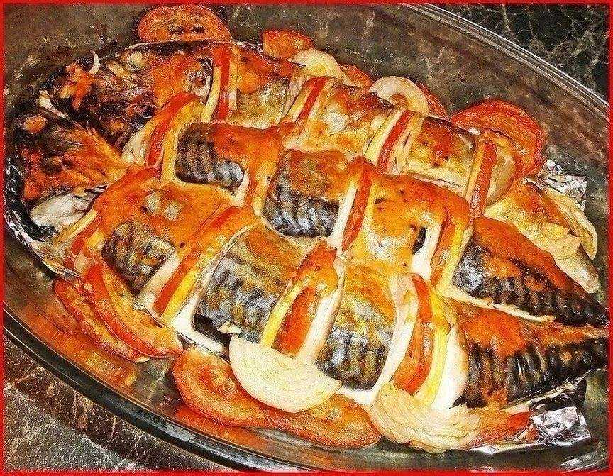 Диетическая скумбрия запечённая в духовке – как приготовить, как разделать на филе от костей