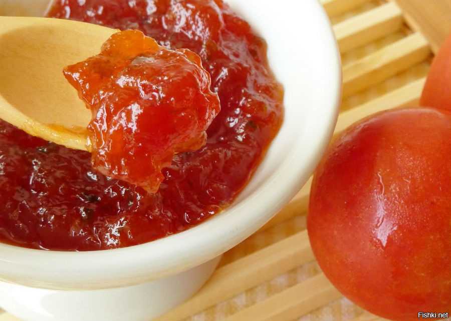 Рецепт варенья с помидорами