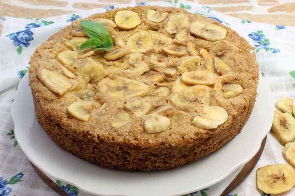 Рецепт приготовления вкусной шарлотки с бананами