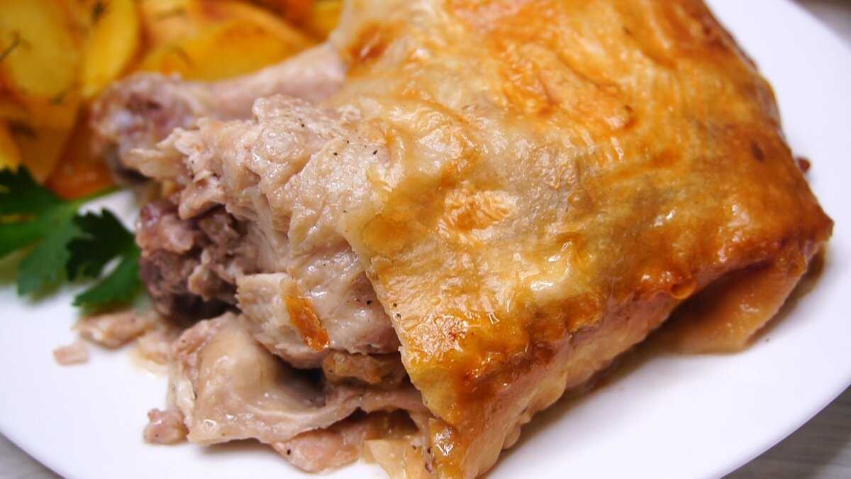 Курица, запеченная в лаваше – кулинарный рецепт