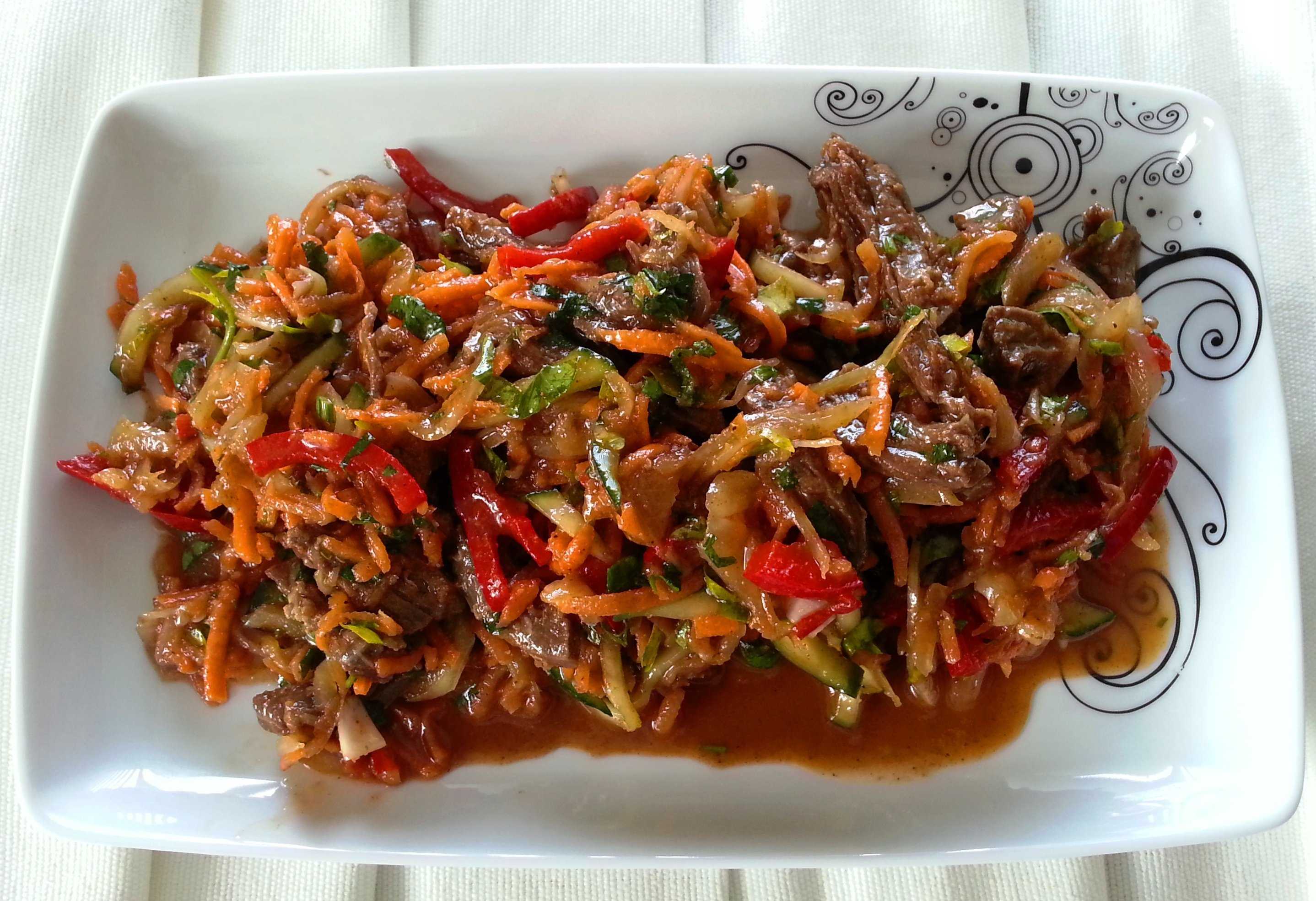 Хе из мяса – любят не только корейцы! лучшие варианты закусок хе с мясом и огурцами, морковкой, капустой, баклажанами, картошкой - автор екатерина данилова - журнал женское мнение