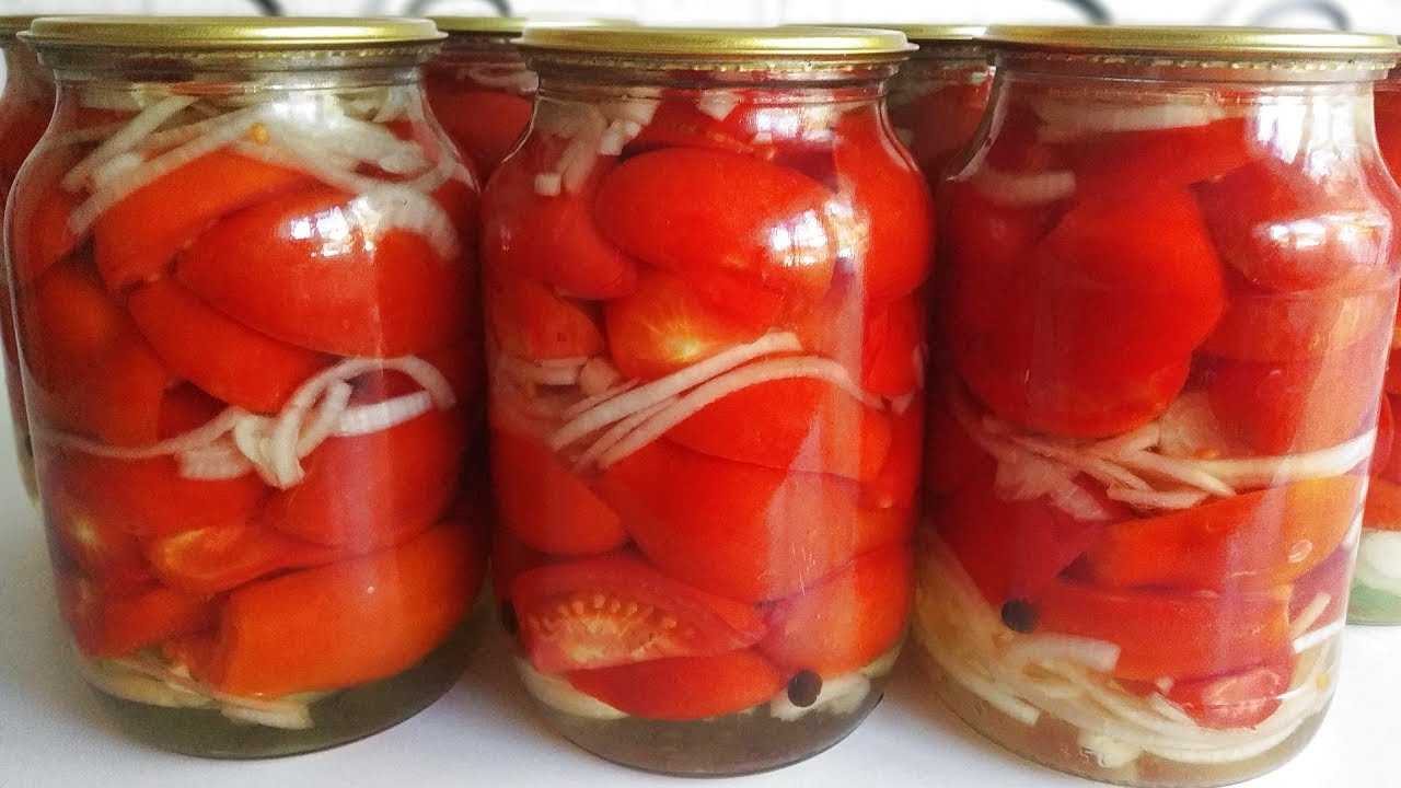 Маринованные помидоры на зиму в банках — ну очень вкусные!