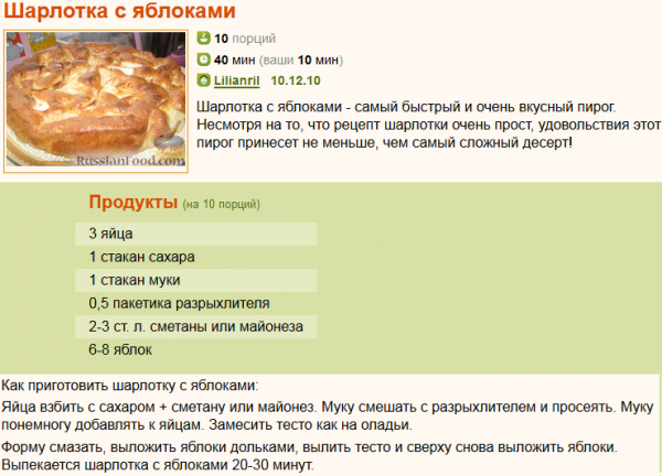 Шарлотка из кукурузной муки с яблоками – 5 рецептов диетического пирога
шарлотка из кукурузной муки с яблоками – 5 рецептов диетического пирога