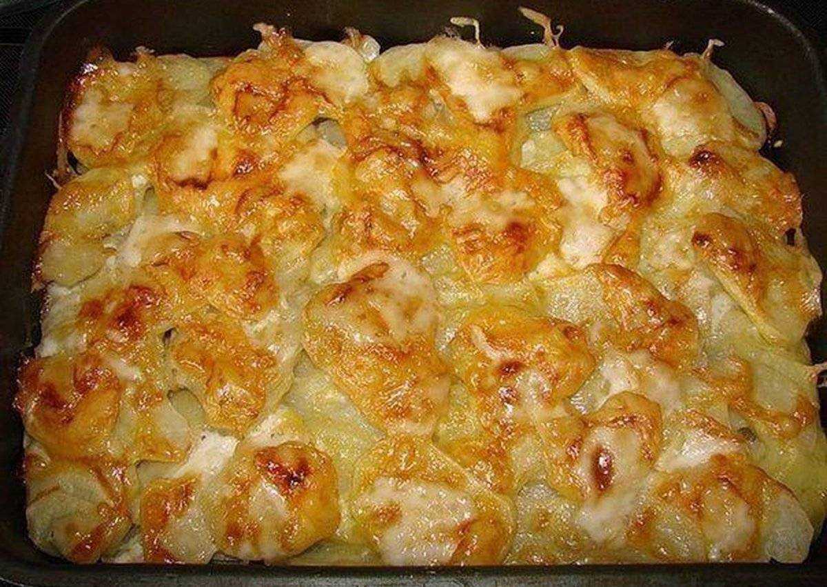 Картошка по-французски в духовке с мясом – 7 рецептов