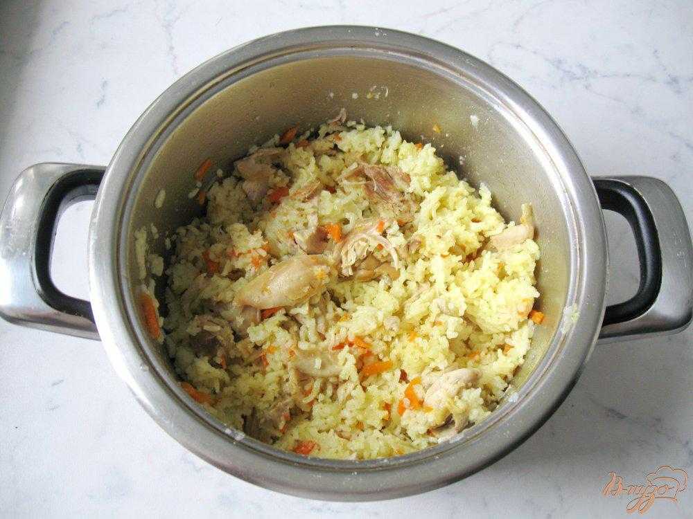 Плов с курицей пошаговый рецепт