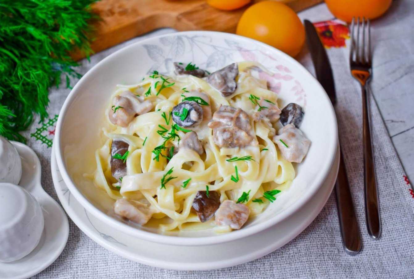 Карбонара с грибами 🍝 лучшие рецепты от шеф повара (7 видео)