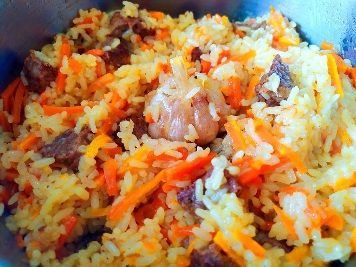 Рассыпчатый плов с курицей в кастрюле на плите рецепт фото пошагово и видео - 1000.menu