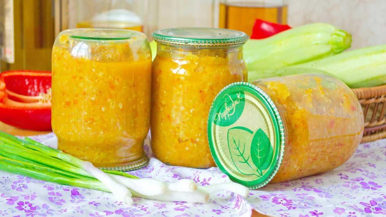 Аджика на зиму из кабачков: топ-6 рецептов, пошаговое приготовление